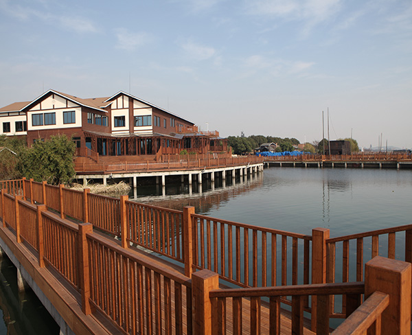 竹木護欄和扶手板