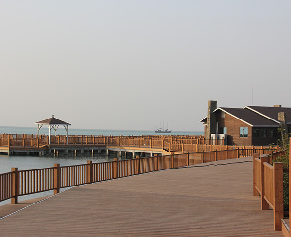 竹木護欄和扶手板