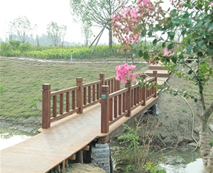 戶外竹木護(hù)欄